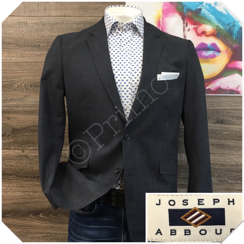 JOSEPH ABBOUD Mens Blazer Sport Coat Casual Jacket Size L (42R) Cotton Suit